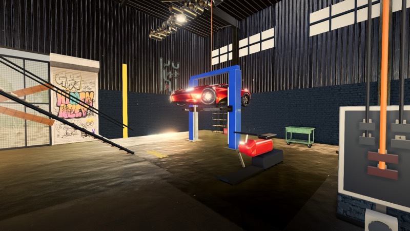 The garage in Mancave